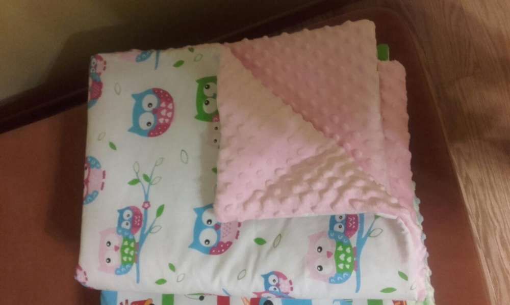 minky kołderka wiosna jesień prezent ostatnie mikołaj