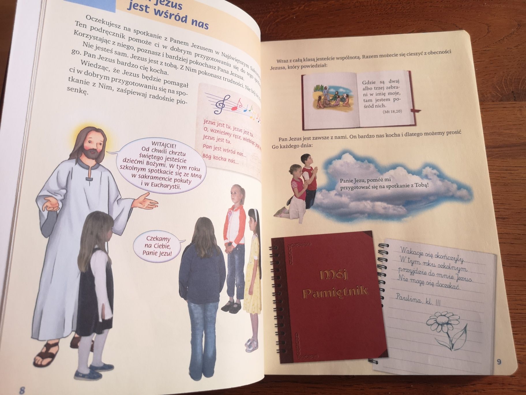 Książka Jezus jest z nami do religii