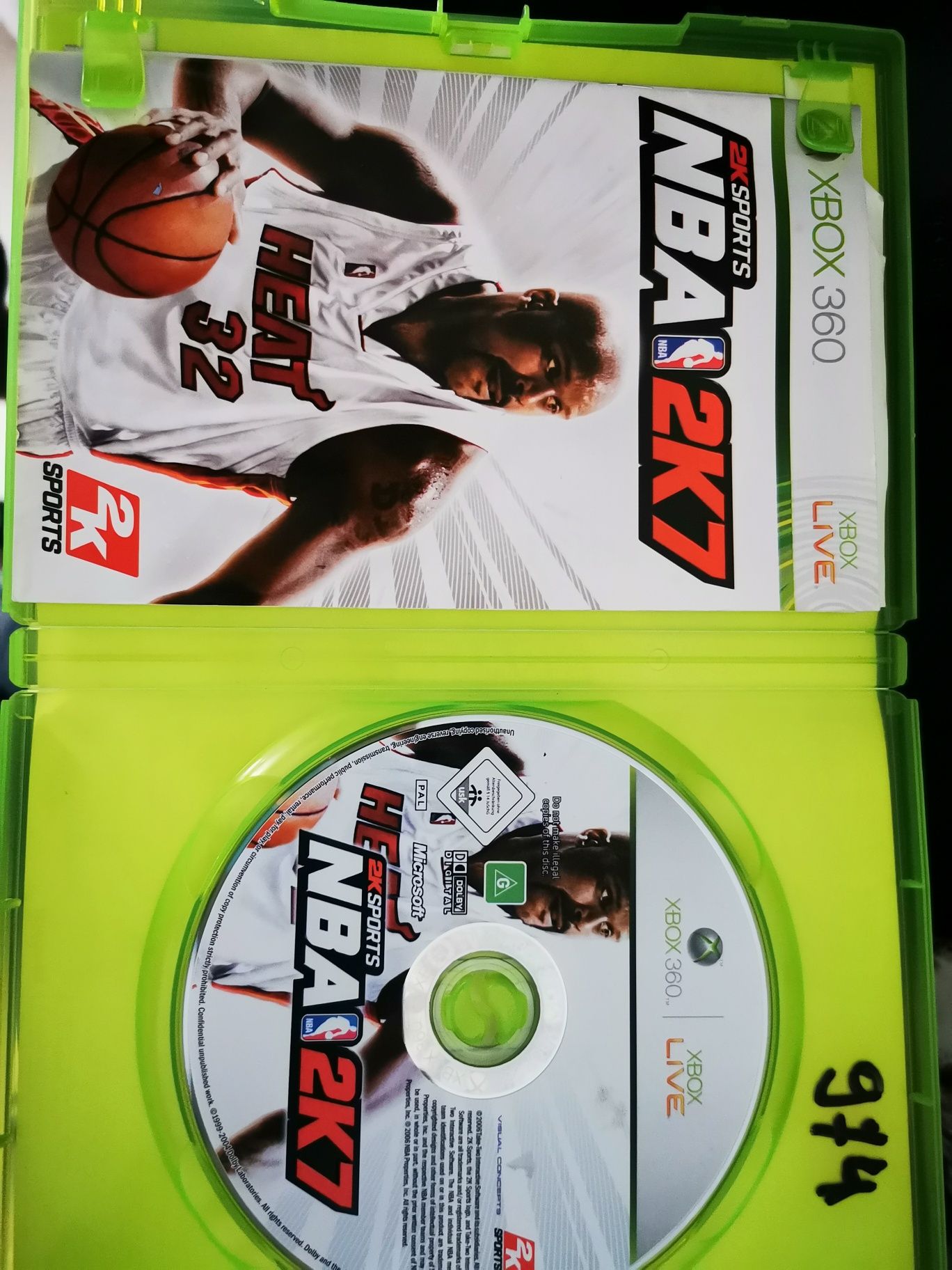 NBA 2K7 jogo Xbox 360