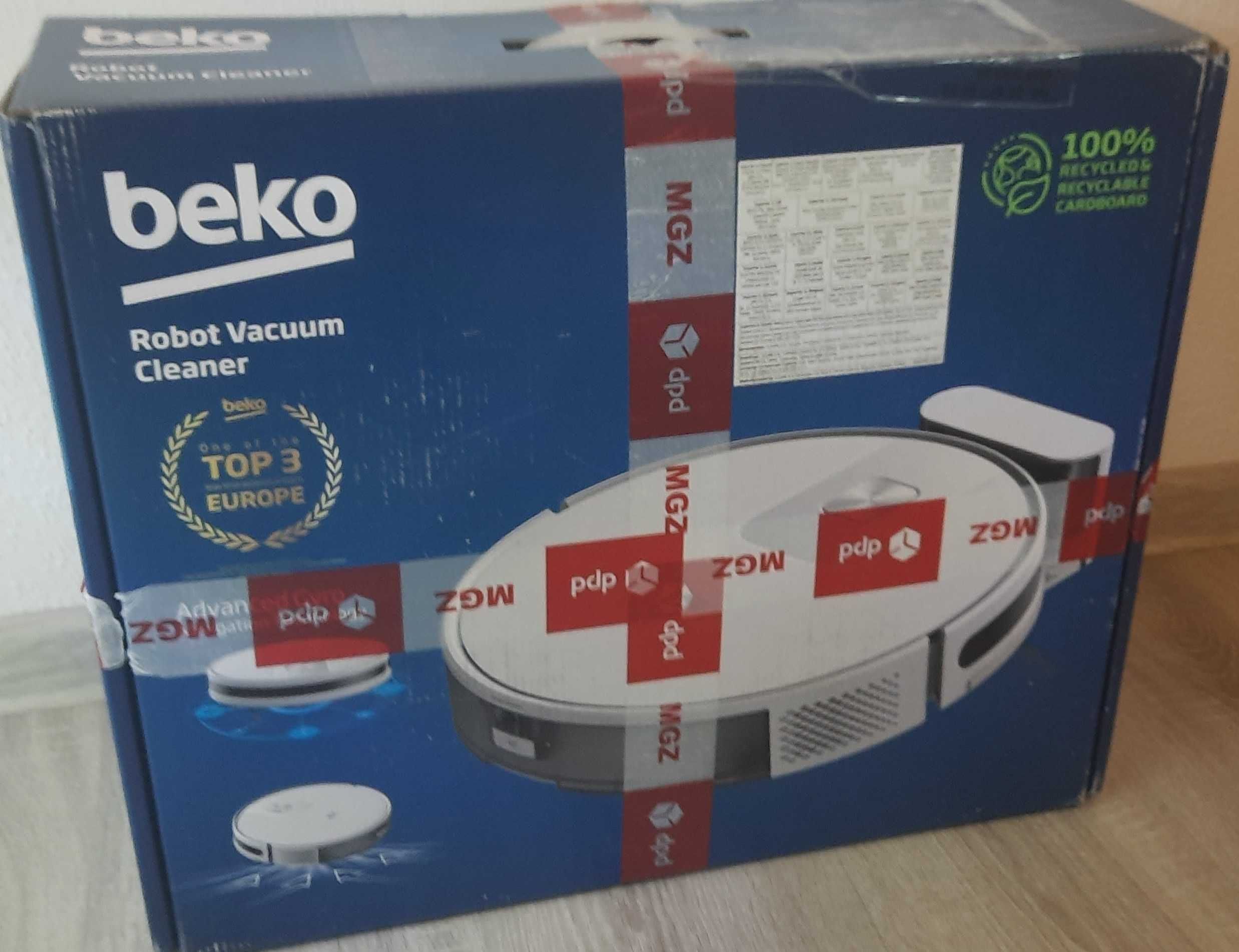 Nowy Robot sprzątający Beko VRR60314VW GW24 mopujacy