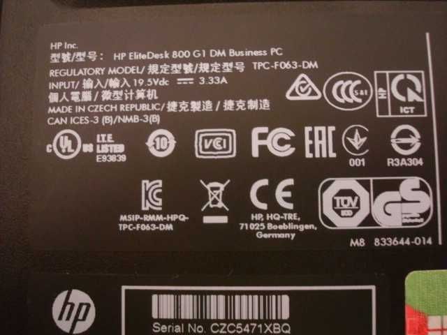 HP EliteDesk Mini PC