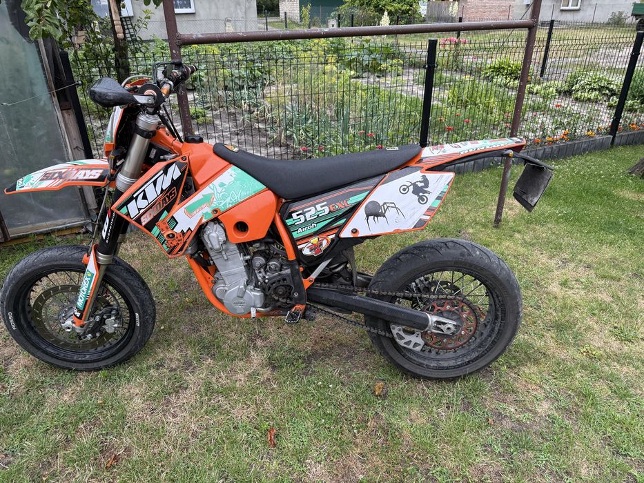 KTM EXC 525 rfs supermoto a2