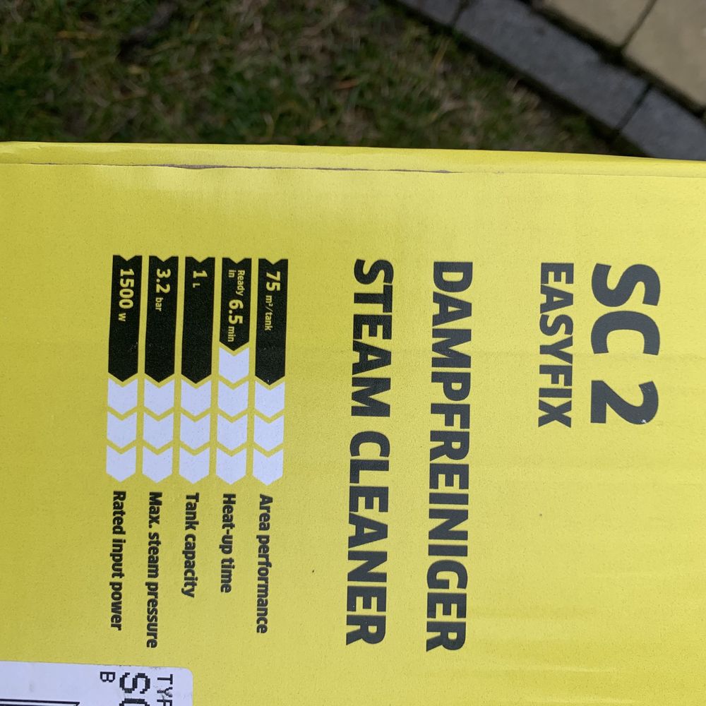 Karcher sc2 easyFix пароочисник пароочиститель Германия