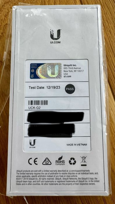 Ubiguiti UniFi Cloud Key Gen2 na gwarancji