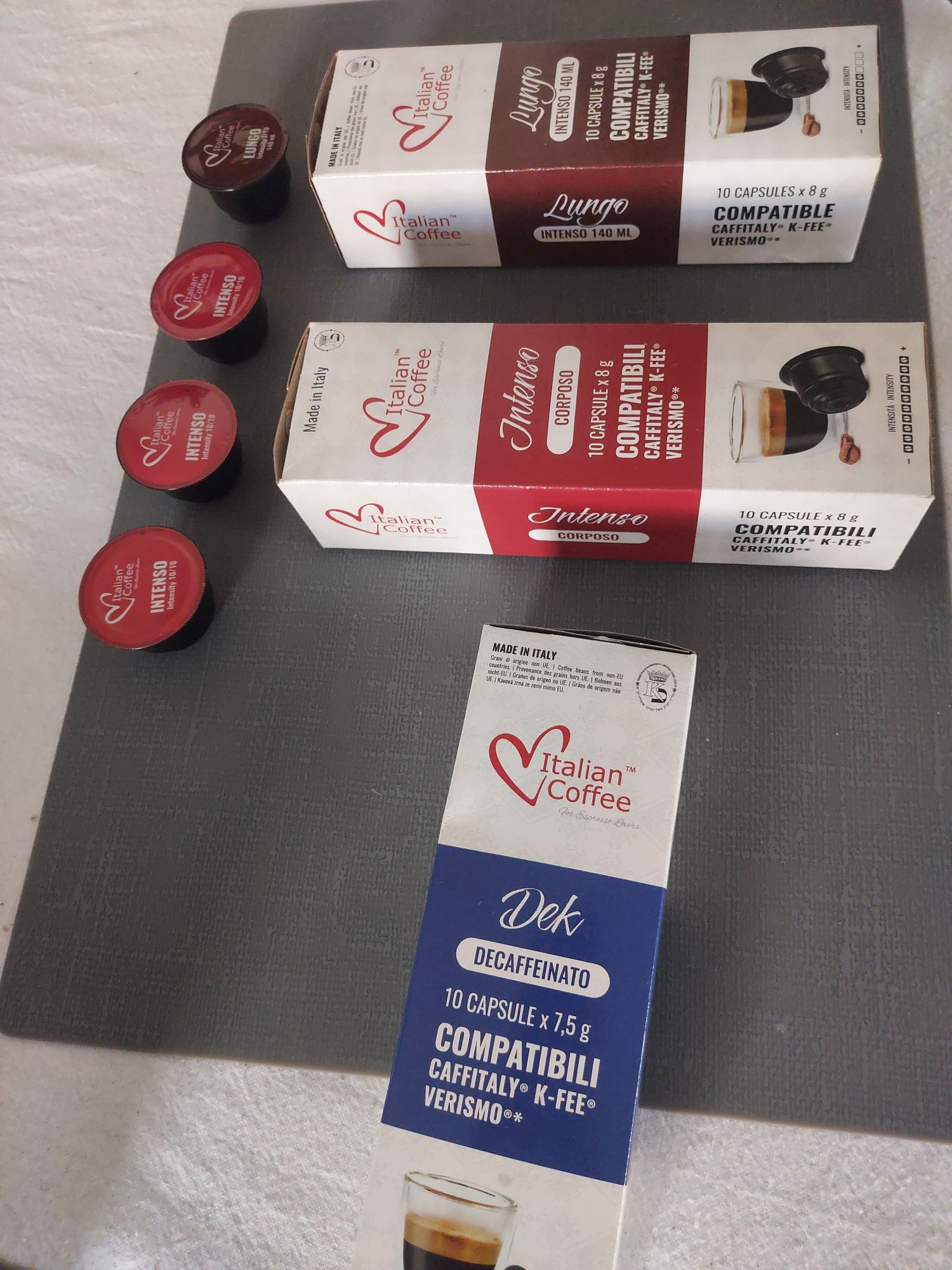 Oryginalne kapsułki Italian Coffee Caffitaly Cafissimo kawa do ekspres
