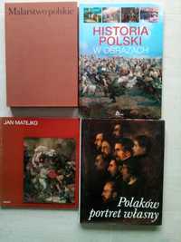 4 książki Atlas leksykon zestaw malarstwo polskie Jan Matejko