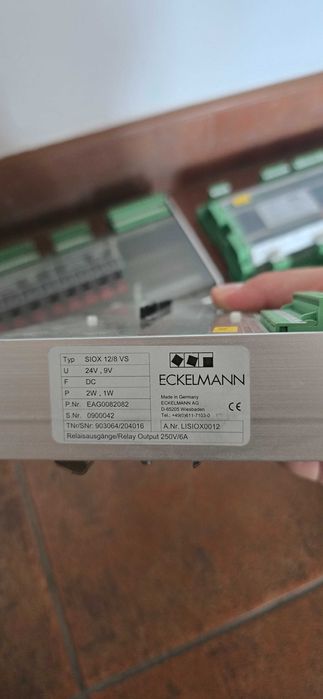 Sterowniki Eckelmann SIOX 12/8 VS , SIOX 12/8 CI , UA300CC , UA400CC