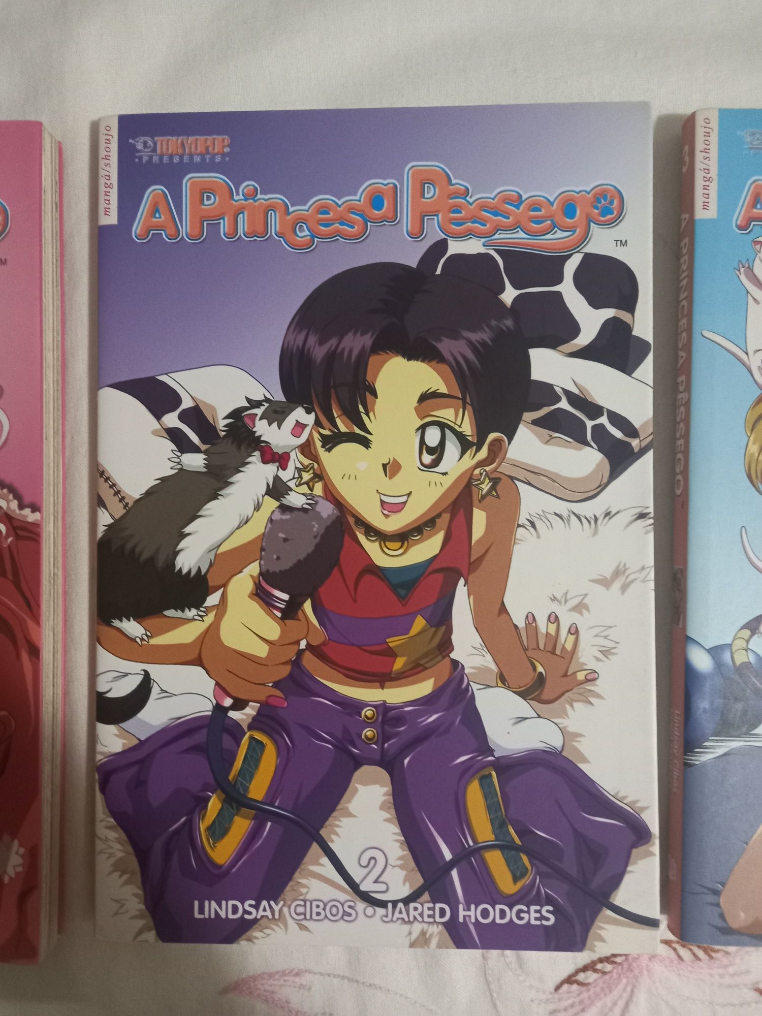 Mangá A princesa pêssego