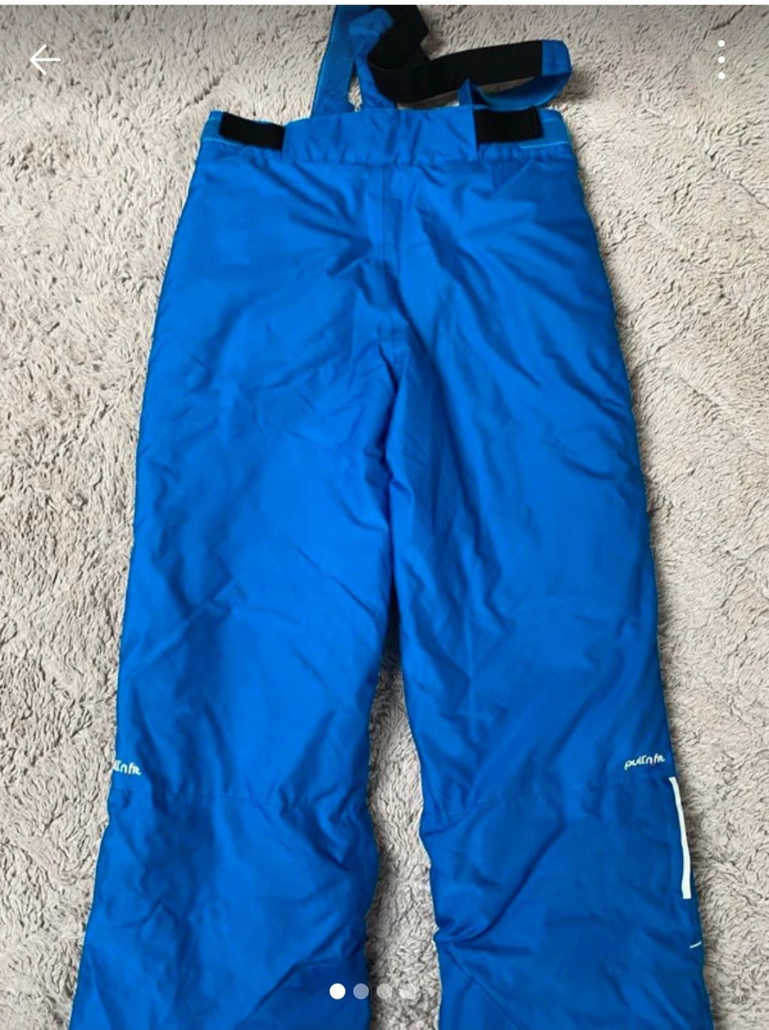 Spodnie narciarskie regulowane 153-162