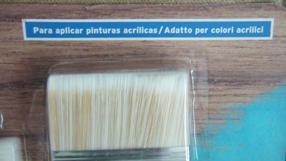 Conjunto 10 pincéis para pinturas acrílicas