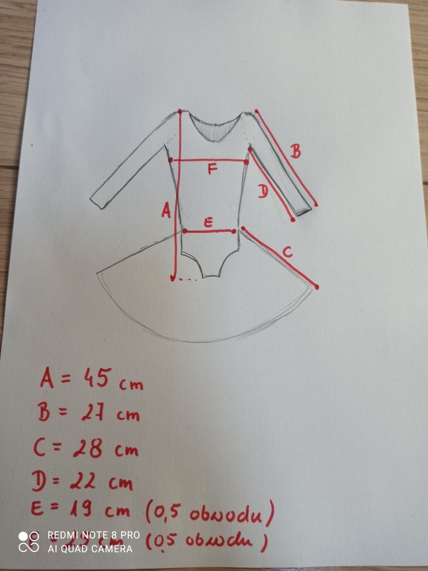 Kostium, strój,  taniec ,dla dziewczynki 144 cm
