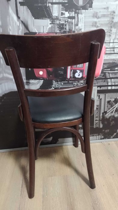 Krzesło thonet fameg radomsko tapicerowane