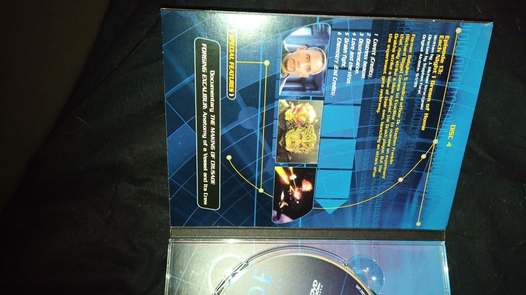 Crusade DVD Krucjata spinoff Babylon 5 science fiction cały sezon