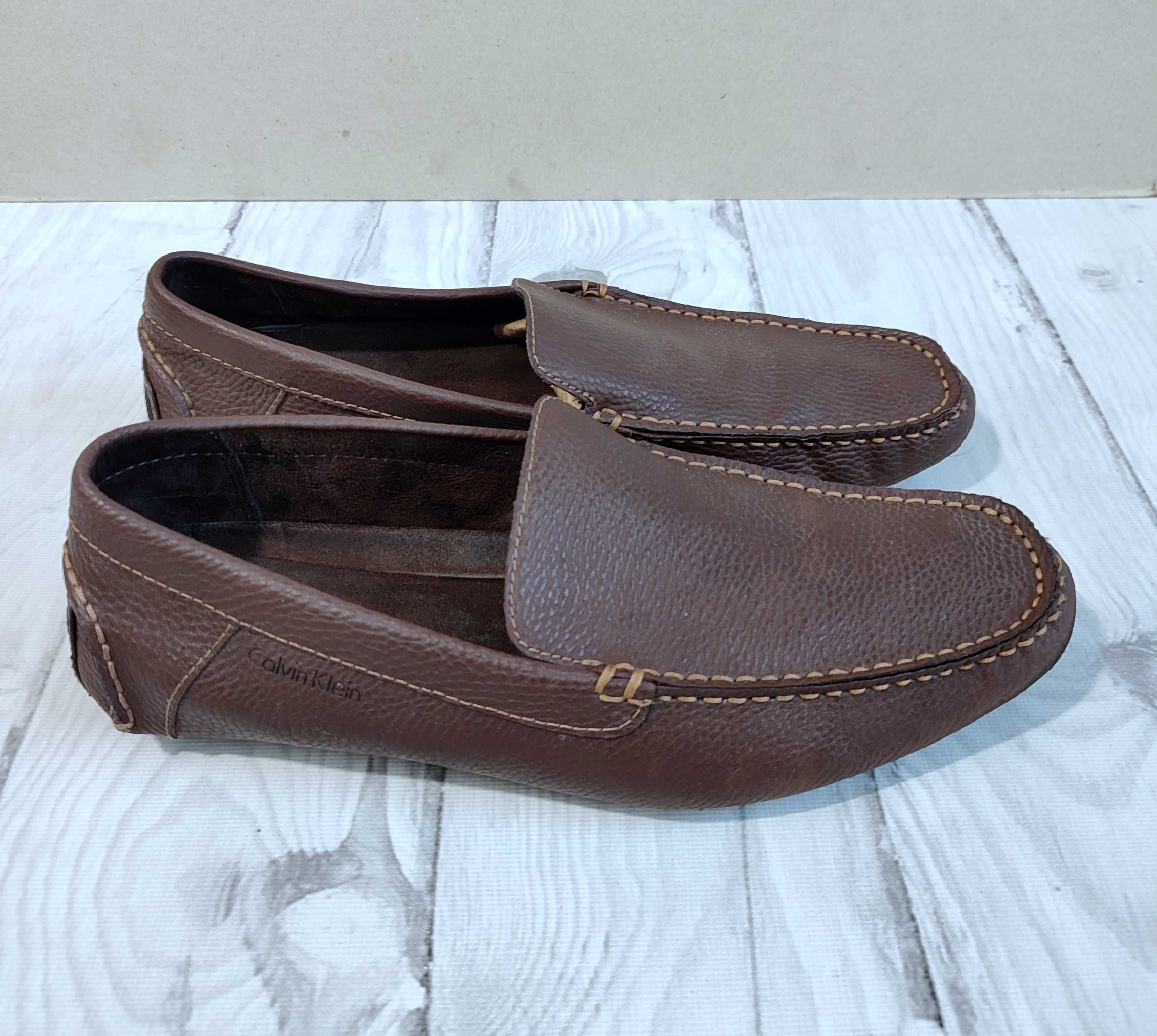 Buty mokasyny CALVIN KLEIN Skóra r. 45