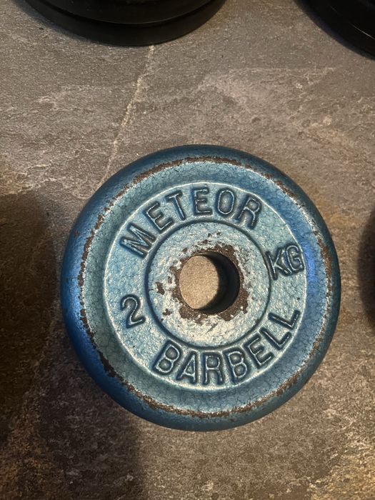 Zestaw obciążeń 15,75 kg – talerze 1–2 kg