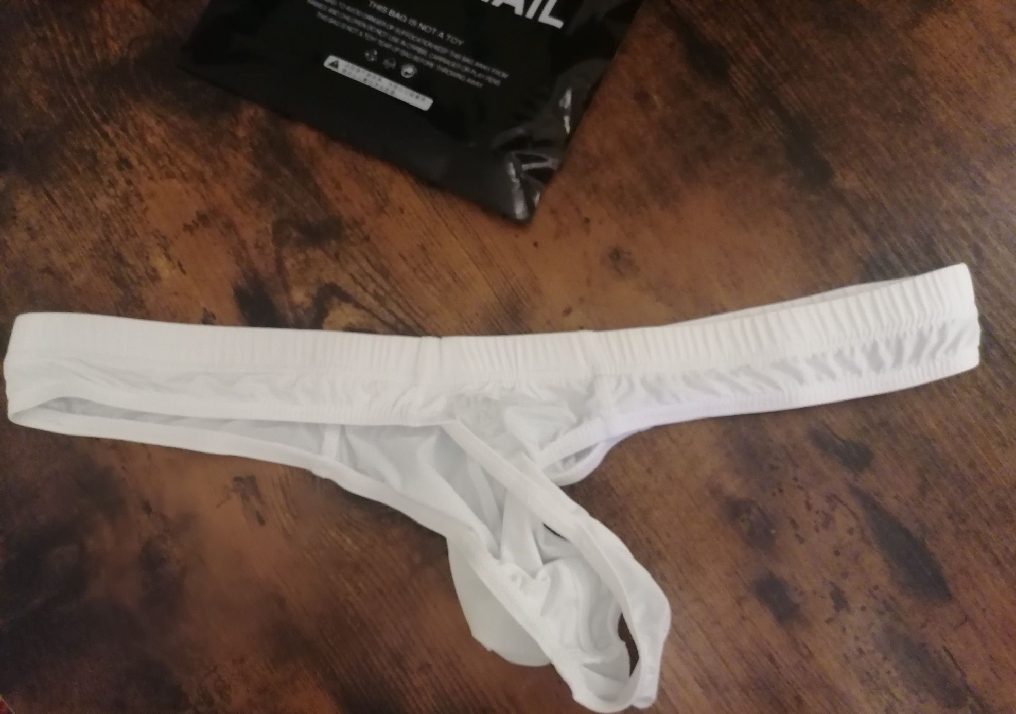 Slipy męskie, stringi Jockmail roz. XL