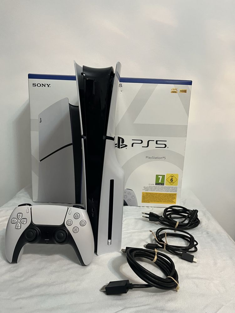 PlayStation 5 Slim Standard 1TB – COMO NOVA e com Garantia de 2 anos!!