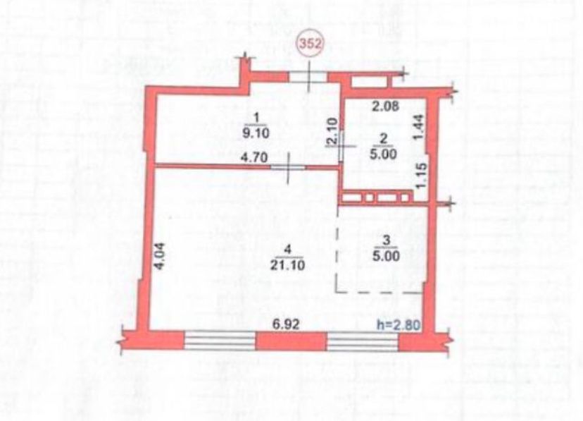 Продаж 1 кімнатної квартири. ЖК Podil Plaza.