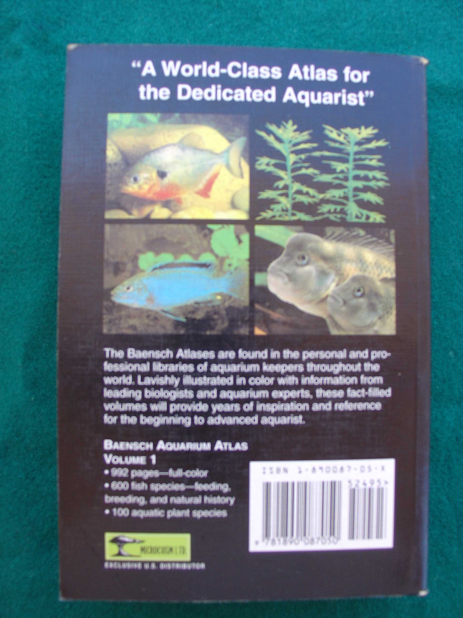 Baensch Aquarium Atlas Volumes 1, 2 e 3