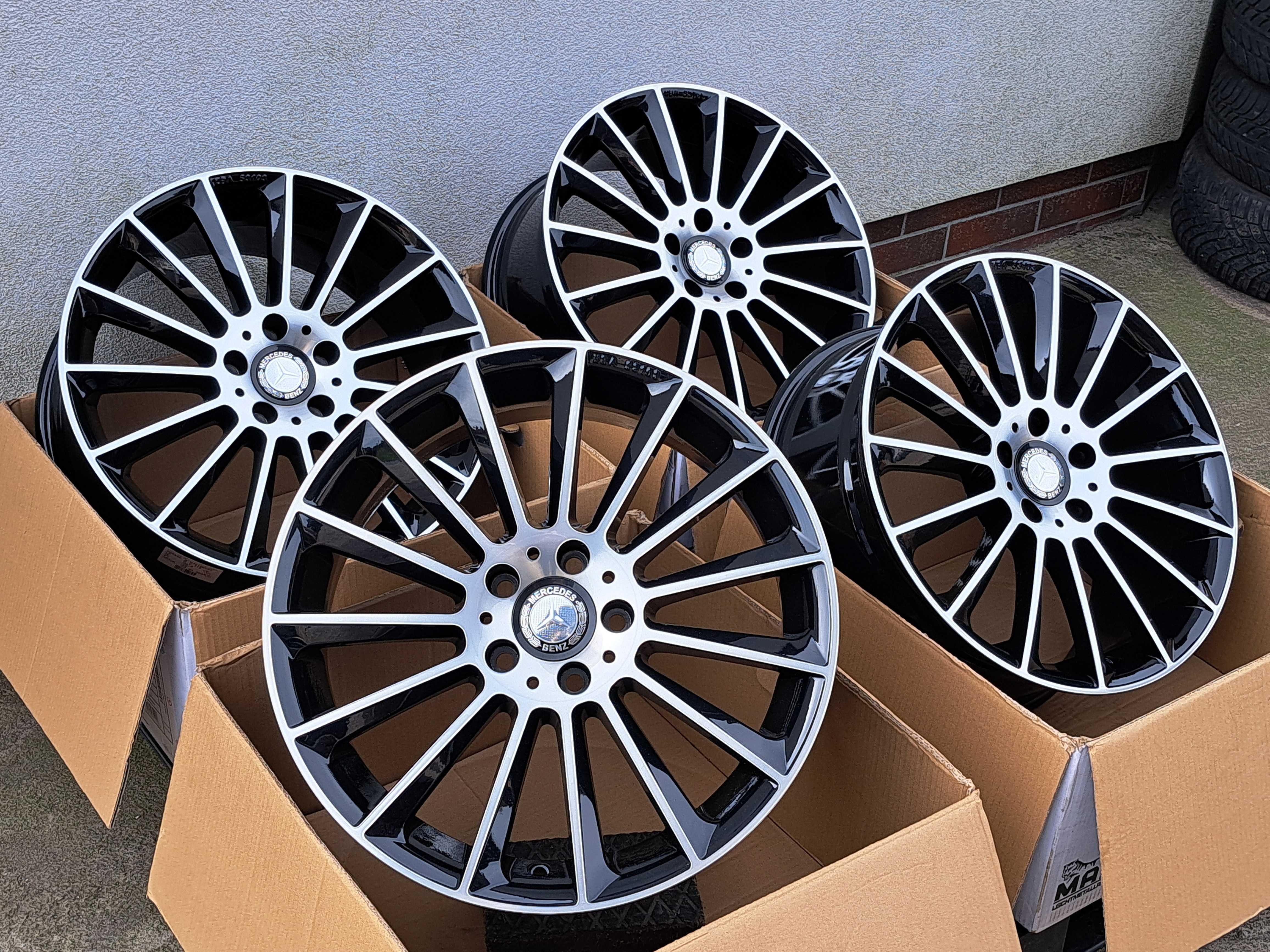 Alufelgi 5x112 MERCEDES 18' E-KLASA W213 W214 GLC S-KLASA CA17 CNC