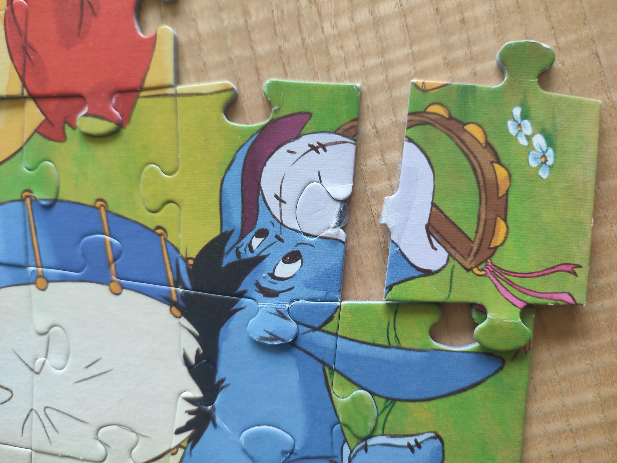 Puzzle 3+ kicia kocia Kubuś Puchatek psi patrol