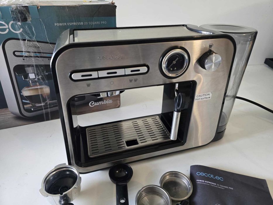 Ekspres Kolbowy Power Espresso 20 Square Pro Cecotec