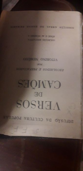Livro de versos de Camões Victorino Menezes