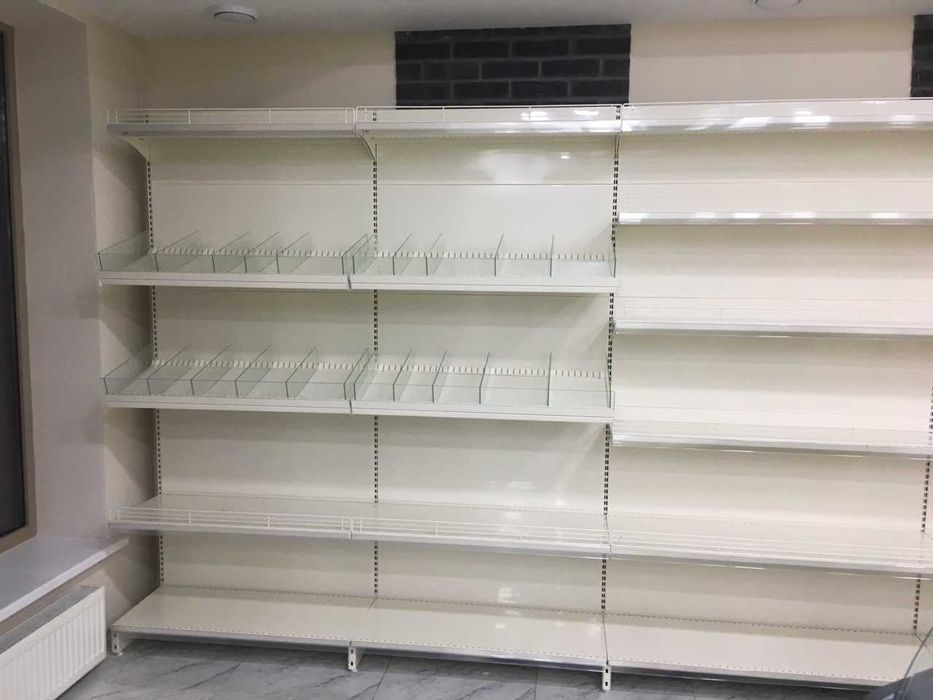Торгове обладнання, безкоштовна доставка - полиці в наявності.