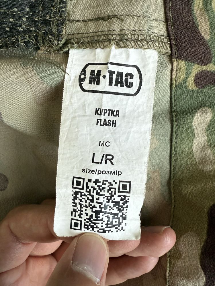M-Tac куртка Flash MC легка тактична куртка мультікам л-р