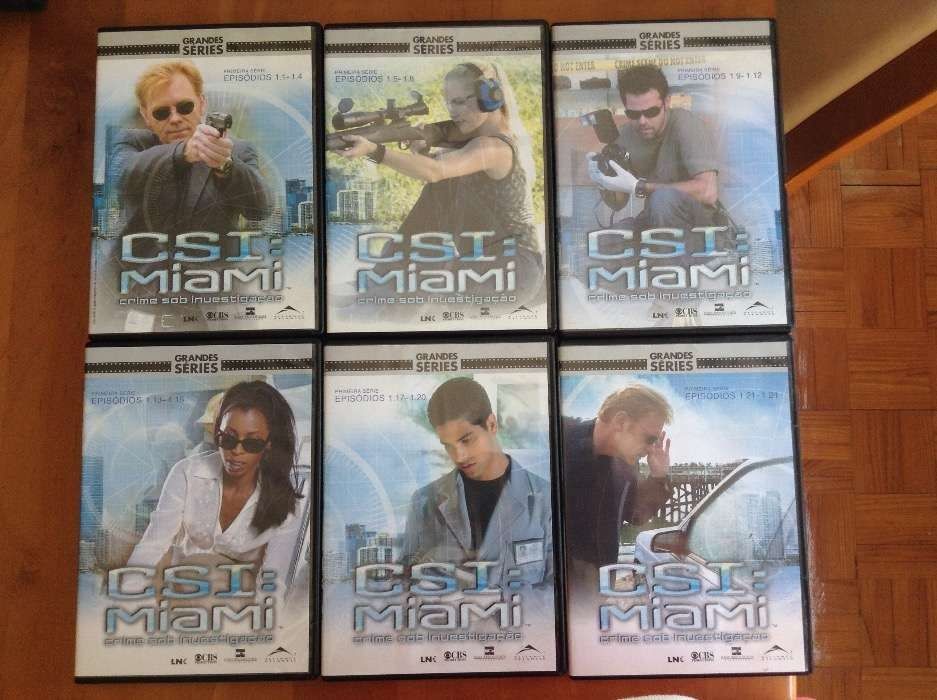 Série DVD CSI Miami 1ª Temporada Completa