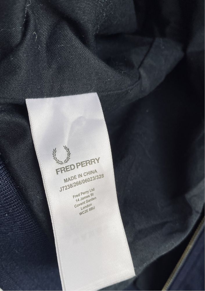 FRED PERRY бомбер мужской куртка оригинал.