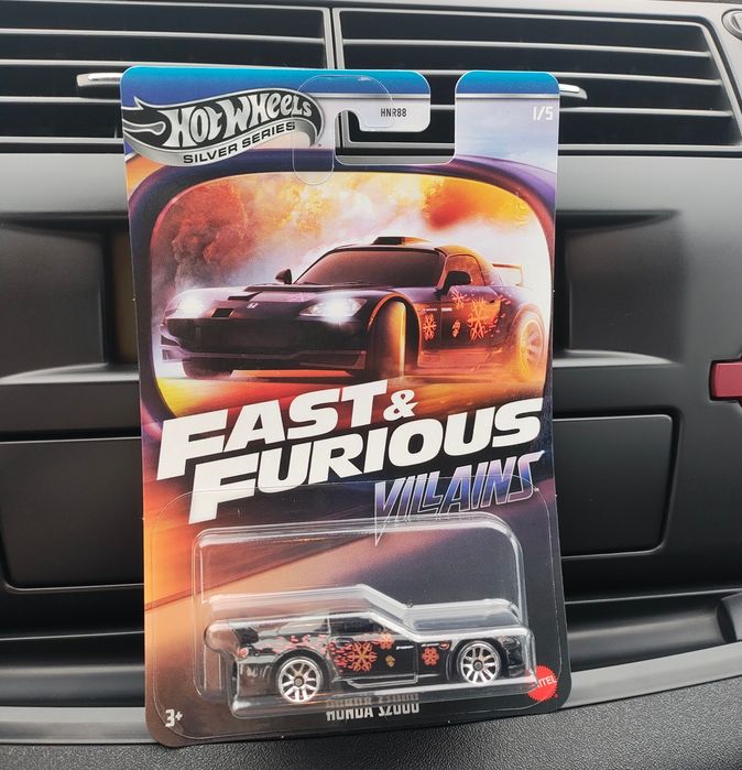 Модель hot wheels honda S2000 fast furious 2025 запак