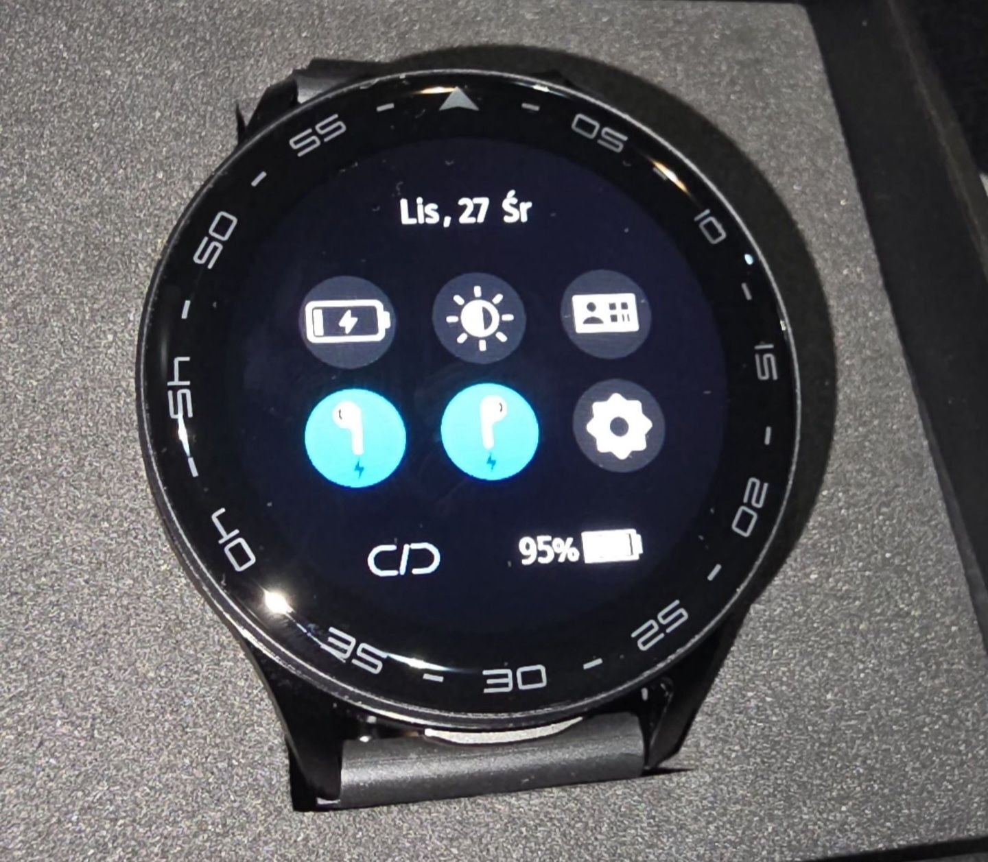 Zegarek Męski Smartwatch 2w1 z Słuchawkami