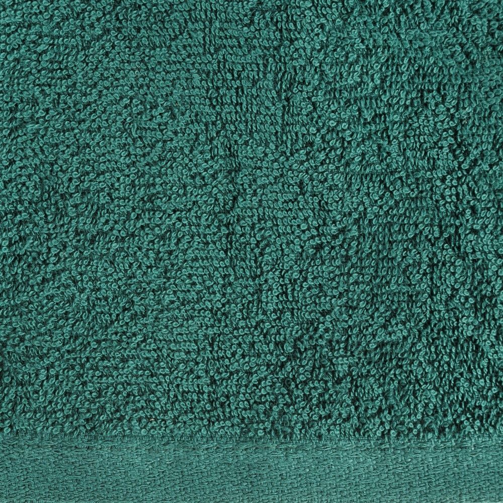 Ręcznik Gładki 1/30x50 zielony ciemny 400g/m2 frot
