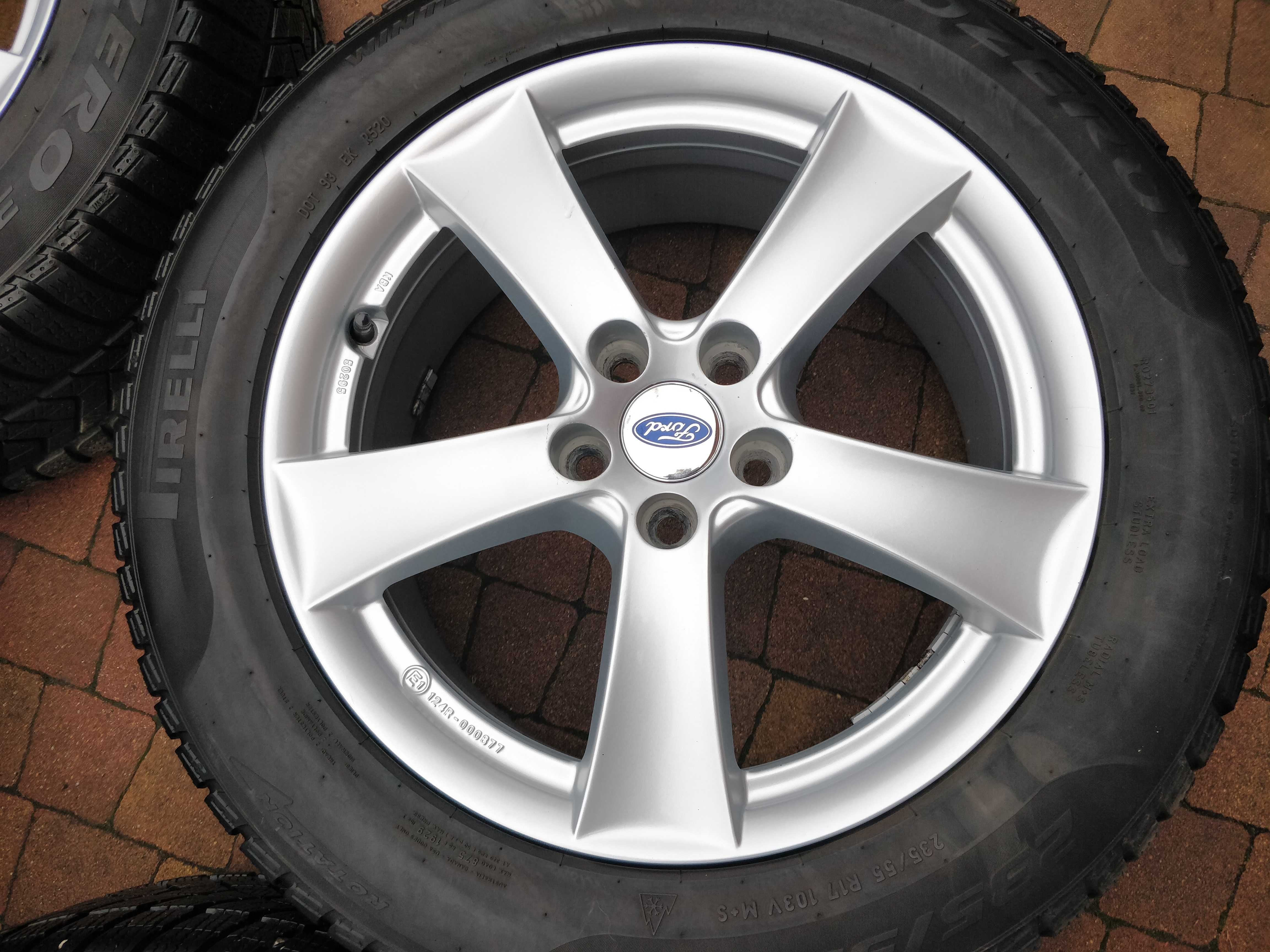 3415. Alufelgi 17" Ford Kuga S-max Mondeo 5x108 7.5J ET55