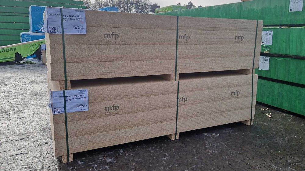Płyta MFP 25 mm 1250 x 2500
