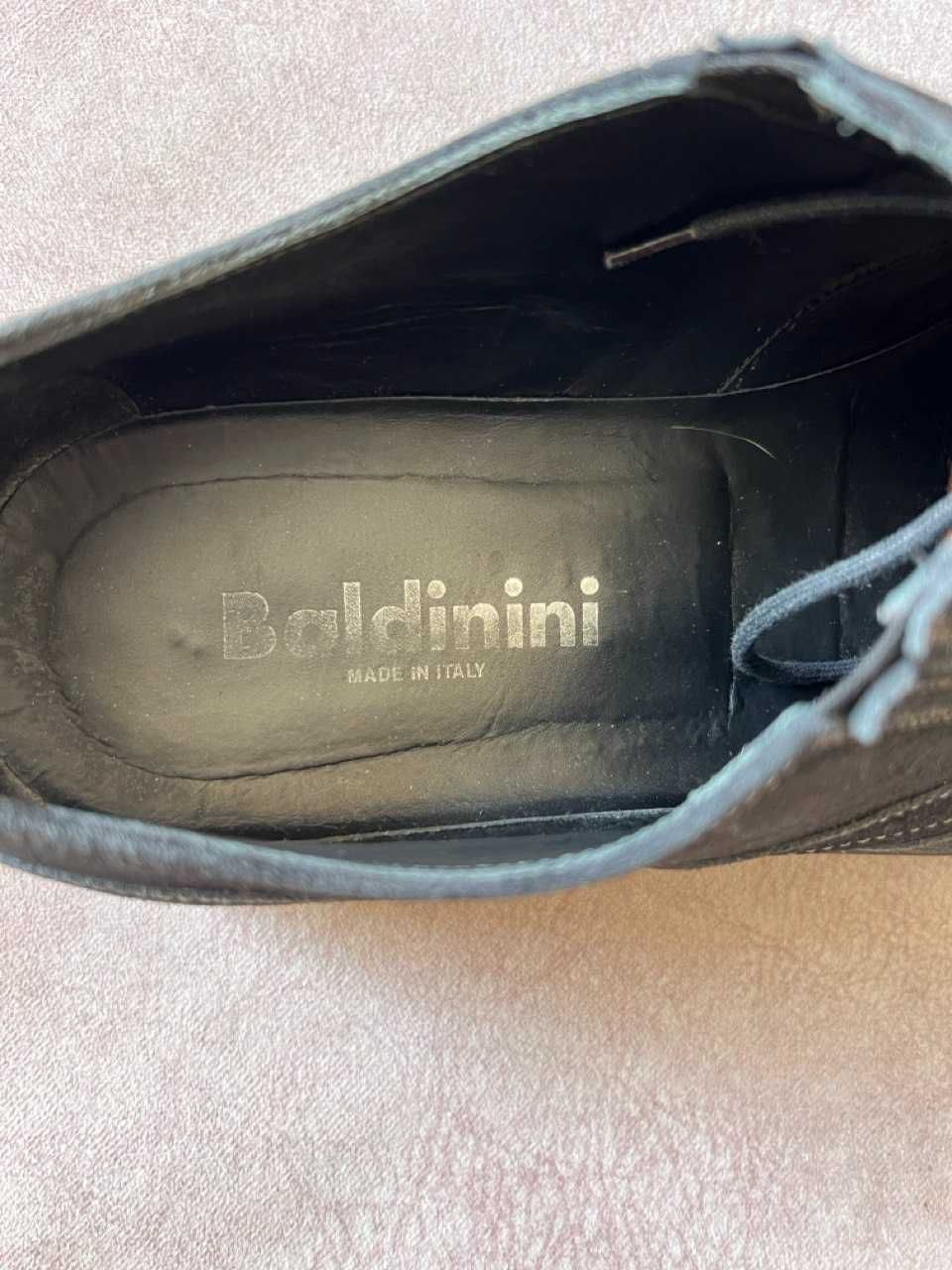 Оригінальні Замшеві Туфлі Оксфорди Дерби Baldinini 43р