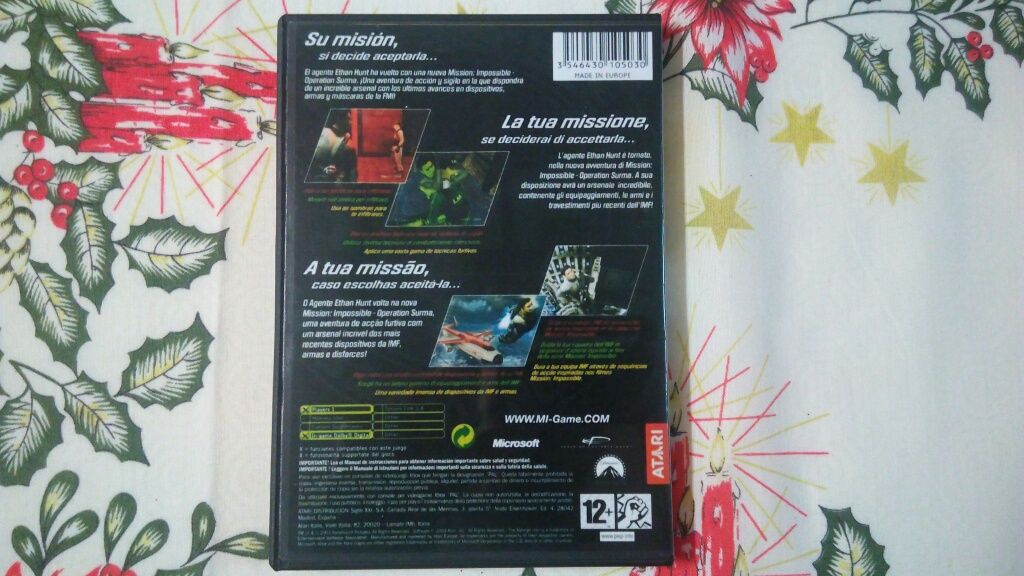 Mission Impossible Operation Surma para Xbox original