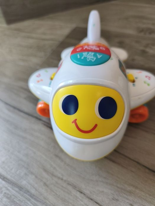 Avião brinquedo com música - Huile Toys Bump N Go Airplane