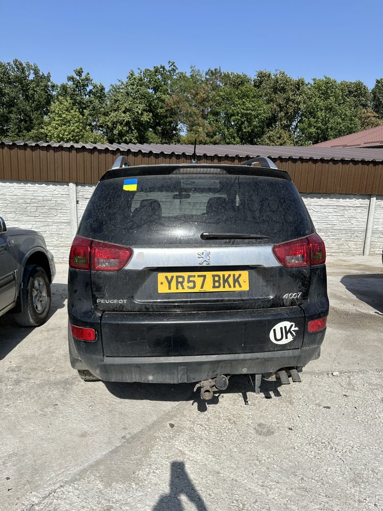 Разборка Peugeot 4007 Пежо 2.2 дизель 2007 год запчасти механика