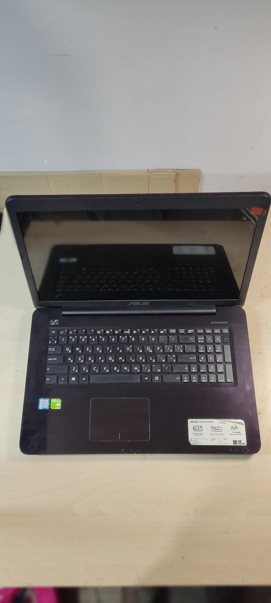 Ноутбук Asus X756u
