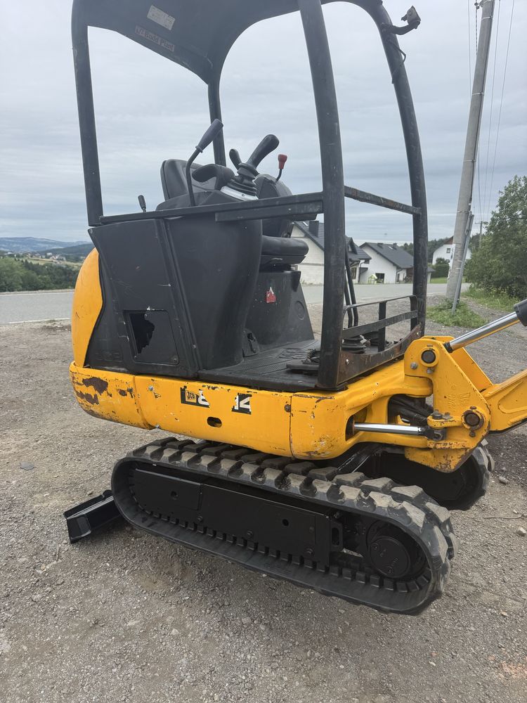Mini koparka jcb 8014 kubota 2015 rok bobcat e25 case 1.5 tony zamiana