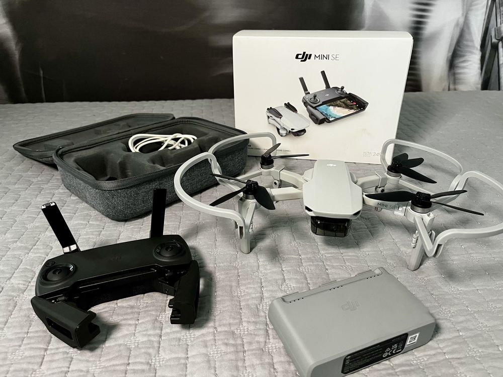 Drone DJI mini SE c/ pouco uso + extras