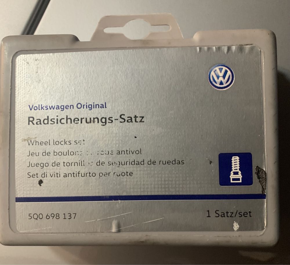 Vw pernos de segurança novos