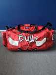 Torba sportowa Chicago bulls czerwona