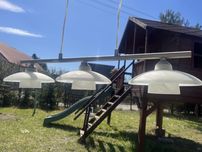 Lampa wiszaca trio je fassung