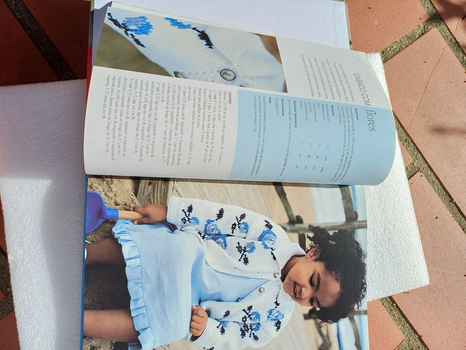 Livro "Tricô em algodão"