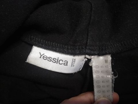 Spodnie ciążowe 2Wear jeansowe i Yessica bawełniane w rozmiarze M.
