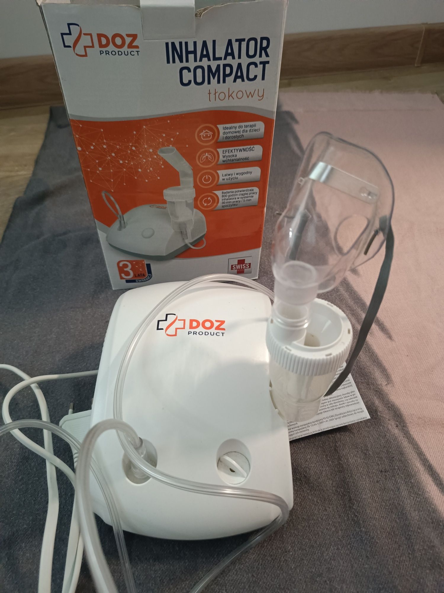 Sprzedam Inhalator Compact tłokowy