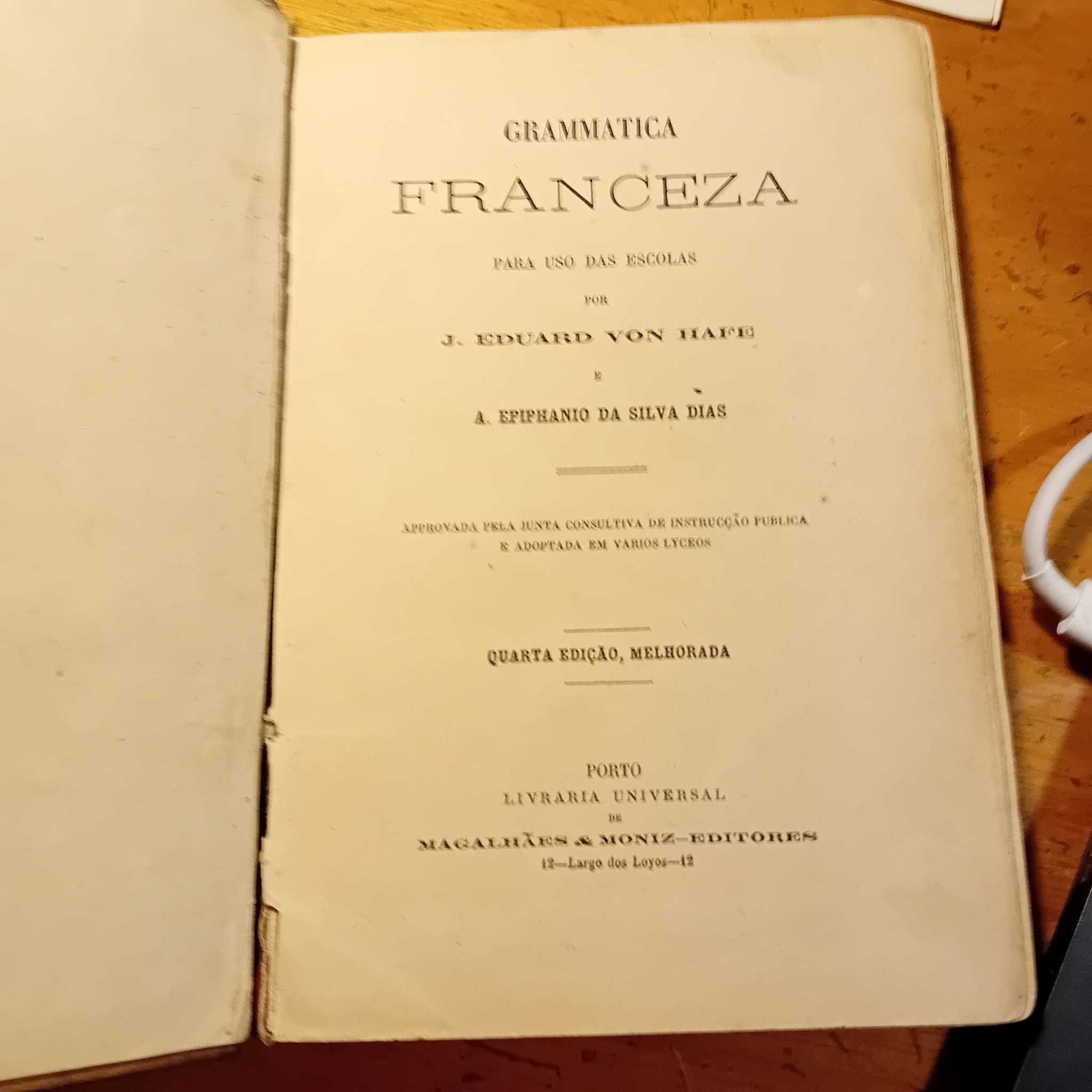 Grammatica Franceza  para uso das escolas